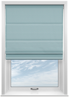 Stamford, Azure - Roman Blind